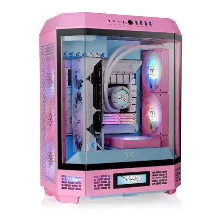 Thermaltake The Tower 600 Bubble Pink Mid Tower Chassis (CA-1Z1-00MAWN-00)
