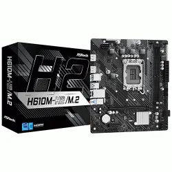 ASRock H610M-HVS/M.2 R2.0 DDR4  Intel LGA 1700 Micro ATX Motherboard
