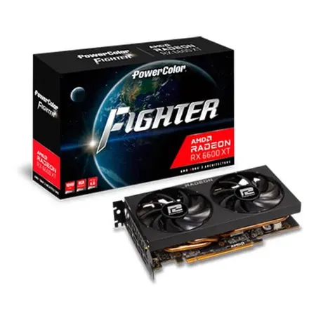 POWERCOLOR Radeon RX 6600 Fighter 8GB AMD Graphic Card