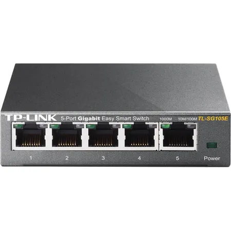 TP-Link TL-SG105E 5 Port Gigabit Desktop/Wall-Mount Easy Smart Switch