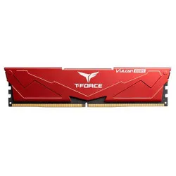 TeamGroup T-Force Vulcan 16GB (16GBx1) DDR5 6000MHz Desktop RAM (Red) FLRD516G6000HC38A01