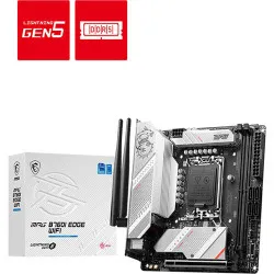 Msi Mpg B760I Edge Wifi Lga1700 Mini-Itx Motherboard (MPG-B760I-EDGE-WIFI)