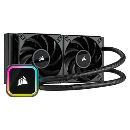 CORSAIR ICUE H100i RGB Elite 240mm CPU Liquid Cooler (Black)