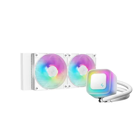 Deepcool LE240 V2 240mm CPU Liquid Cooler White (R-LE240-WHAMMN-G-2)