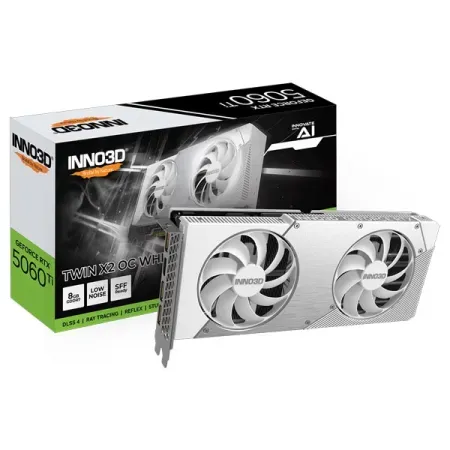 INNO3D GeForce RTX 5060 Ti Twin X2 OC White 8GB Nvidia Graphic Card