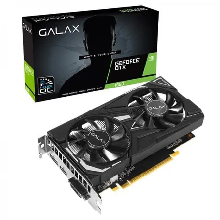 GALAX GeForce GTX 1650 EX (1-Click OC) 4GB Nvidia Graphic Card