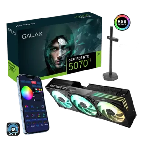 GALAX GeForce RTX 5070 TI EX Gamer 1-Click OC 16GB GDDR7 256-bit Graphics Card