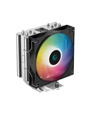 Deepcool AG400 ARGB 120mm CPU Air Cooler (Black) (R-AG400-BKANMC-G-2)