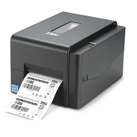 TSC TE210 Desktop Thermal Transfer Label Printer 203 DPI USB/Ethernet/Bluetooth Connectivity - Black