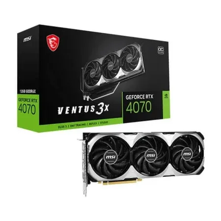 MSI GeForce RTX 4070 VENTUS 3X 12G 12GB GDDR6X Graphic Card