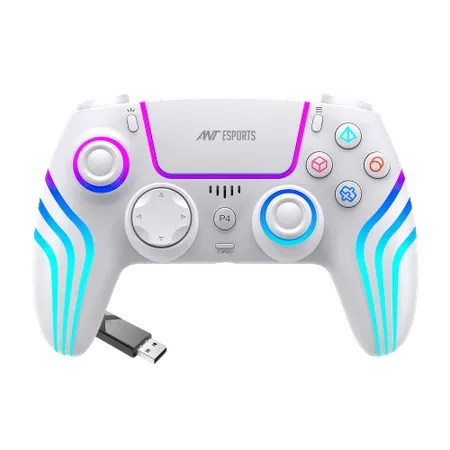 ANT ESPORTS GP400 WIRELESS GAMEPAD - WHITE