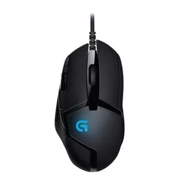 Logitech G402 Hyperion Fury Wired Fusion Engine Sensor Gaming Mouse with Adjustable DPI Up to 4000 and 8 Programmable Buttons
