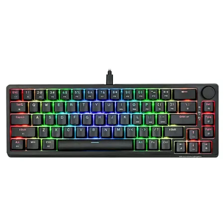 COSMIC BYTE CB-GK-33 Astra 60% Wired-Bluetooth Mechanical Gaming Keyboard ( Black ) ( Outemu Blue Switch )