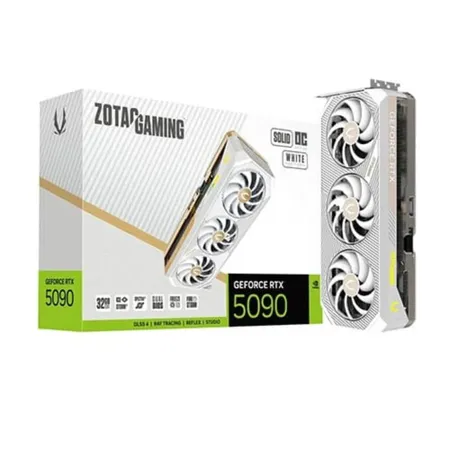 Zotac Gaming RTX 5090 Solid Oc 32Gb GDDR7 White Edition Graphics Card (ZT-B50900Q-10P)