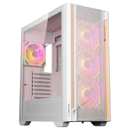 Zebronics Zeb Spectra Premium Gaming Cabinet White