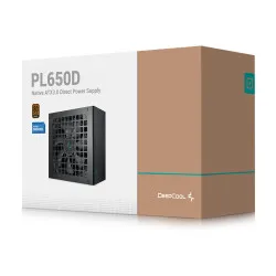 Deepcool PL650D 650 Watts 80 Plus Bronze ATX 3.0 Non-Modular Power Supply Unit SMPS