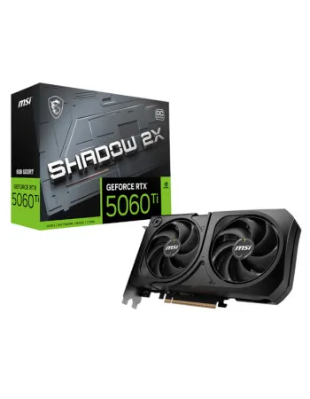 MSI GeForce RTX 5060 Ti Shadow 2X OC Plus 8GB GDDR7