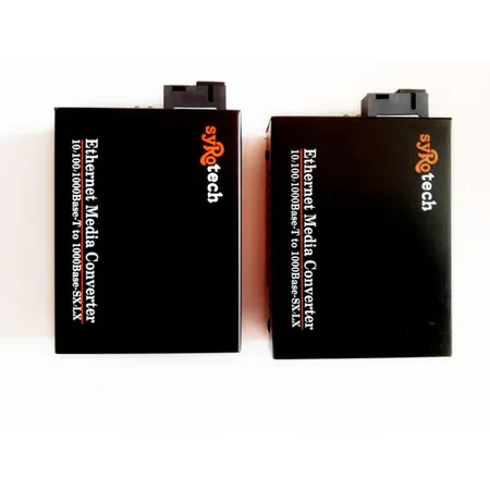 Syrotech GOMC-BI3512-20 & GOMC-BI5312-20 Gigabit S/F 10/100/1000Mbps Media Converter 20Km