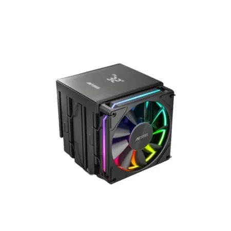 Ant Esports V8 Digital ARGB Air CPU Cooler - Black
