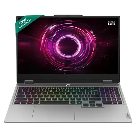 Lenovo LOQ 15AHP10 AMD Ryzen 7 Gaming Laptop (16GB, 1TB SSD, Windows 11 Home, 8GB Graphics, 15.6 Inch 144 Hz Full HD IPS Display, NVIDIA GeForce RTX 5050, Luna Grey, 2.4 KG)