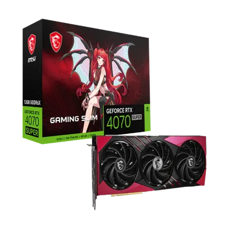MSI GeForce RTX 4070 Super Gaming X Slim MLG 12GB Nvidia Graphic Card