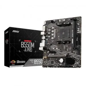 MSI B550M-A PRO MICRO ATX AMD AM4 MOTHERBOARD