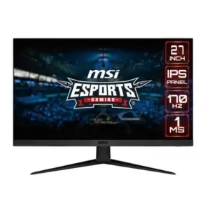 MSI Optix G271 27 Inch FHD 144Hz IPS Panel 120% SRGB 1ms AMD Free Sync Gaming Monitor
