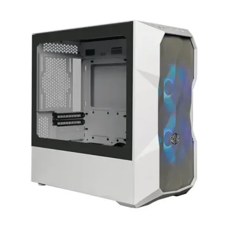 COOLER MASTER TD300 Mesh ARGB MATX Mini Tower Cabinet (White)