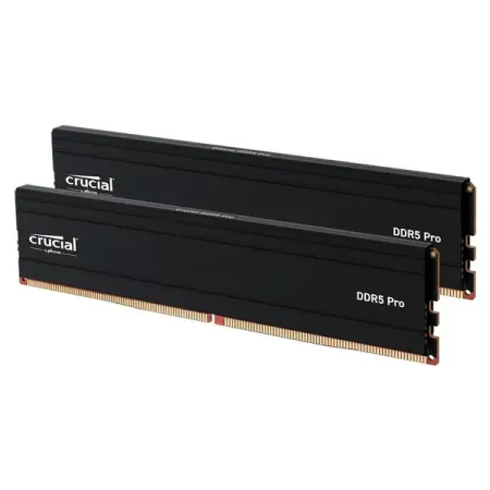 Crucial Pro 96GB (2x48GB) DDR5 5600Mhz CL46 UDIMM Desktop Memory (Black)