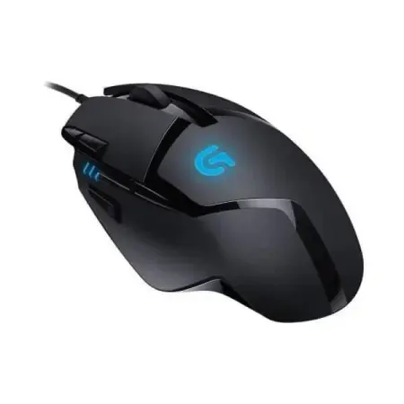 Logitech G402 Hyperion Fury Wired Fusion Engine Sensor Gaming Mouse with Adjustable DPI Up to 4000 and 8 Programmable Buttons