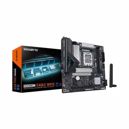 Gigabyte B860M EAGLE Intel DDR5 LGA1851 Socket Motherboard Supports Intel Core Ultra 200 Series