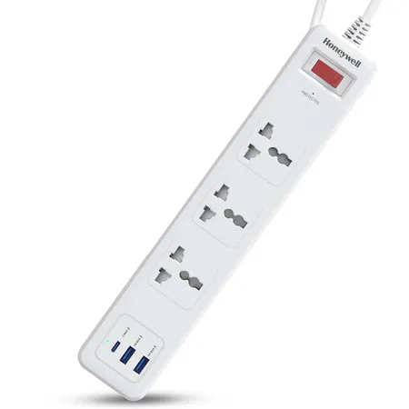 HONEYWELL (6 SOCKET+2 USB+ 2 TYPE-C) SURGE PROTECTOR