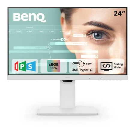 BENQ GW2486TC 24 Inch FHD 100Hz IPS Panel 99% SRGB 5MS AMD FreeSync Gaming Monitor (White)