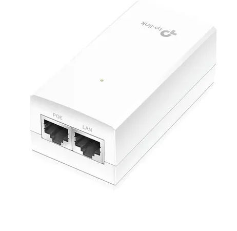 TP-Link TL-POE2412G Up to 100 Meters Gigabit 24VDC Passive PoE Adapter - White
