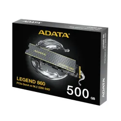 ADATA Legend 860 500GB NVMe Gen4 Internal SSD with Read Speed Up To 6,000MB/s & Compatible with PS5