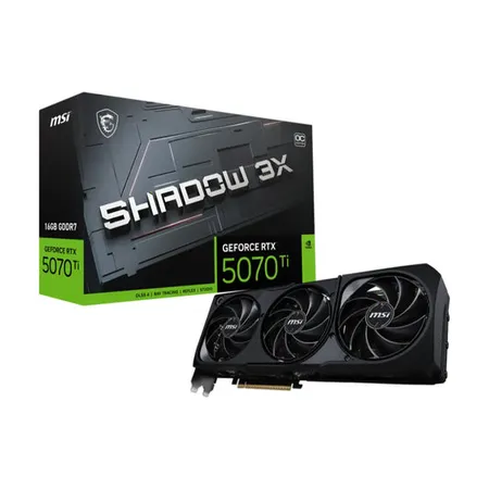 MSI GeForce RTX 5070 Ti 16GB GDDR7 Shadow 3X OC Triple-Fan GPU