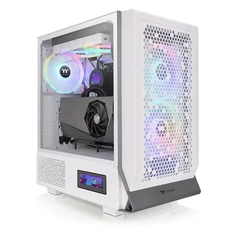 Thermaltake Divider 300 TG Snow ARGB White Mid Tower Chassis (CA-1S2-00M6WN-01)