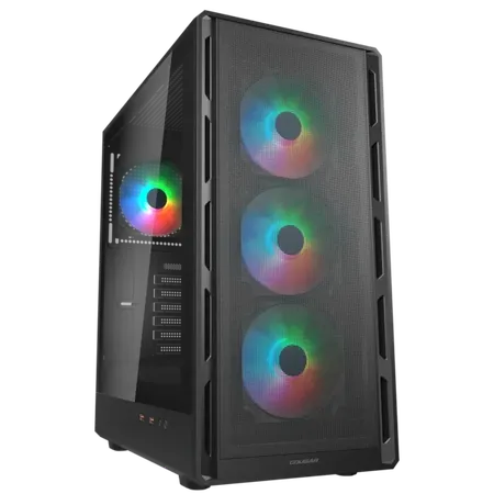 Cougar AIRFACE PURE RGB Mid Tower Cabinet (CGR-2GA5B-RGB)