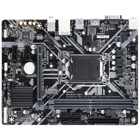 Gigabyte H310M M.2 2.0 Intel H310 LGA1151 DDR4 Micro-ATX Motherboard