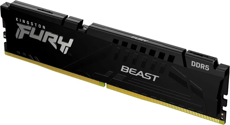 KINGSTON Fury Beast XMP 16GB ( 16GB x 1 ) 6000MHz DDR5 RAM ( Black ) ( CL30 )