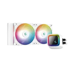Deepcool LS520 SE WH 240mm All-in-One Liquid CPU Cooler - White (R-LS520-WHAMMM-G-1)