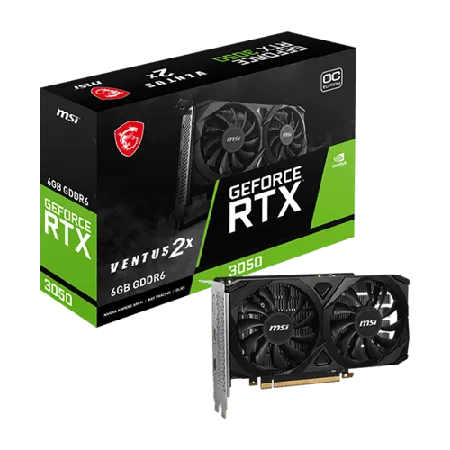 MSI RTX 3050 Ventus 2X OC 6GB Graphics Card
