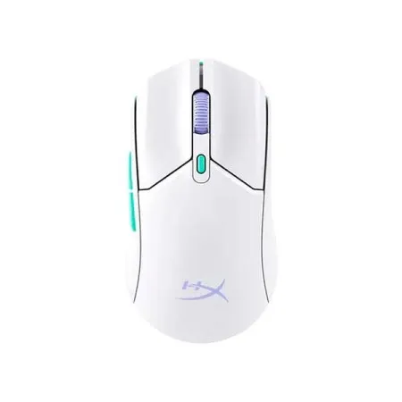 HYPERX Pulsefire Haste 2 Core Wireless Ambidextrous Gaming Mouse (8R2E7AA) (12000 DPI / 6 Macro Buttons) ( White )