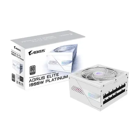 GIGABYTE Aorus Elite 1000W ICE 80+ Platinum ATX 3.0 Fully Modular Power Supply