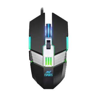 ANT ESPORTS GM90 WIRED GAMING MOUSE - BLACK