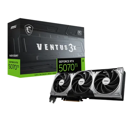 MSI GeForce RTX 5070 Ti 16G VENTUS 3X OC 16GB GDDR7