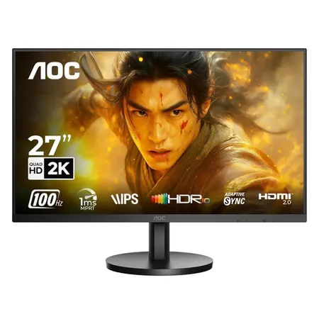 AOC Q27B3S2 27" 100Hz 1ms QHD IPS Monitor with Adaptive Sync HDR10