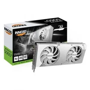 INNO3D GeForce RTX 5060 Ti 16GB TWIN X2 OC WHITE Graphics Card