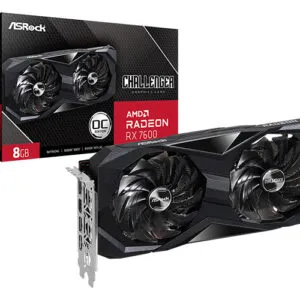 ASRock AMD Radeon RX 7600 Challenger 8GB OC Graphics Card