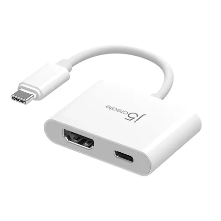 J5Create JCA152 USB-C to 4K HDMI Adapter with Power Delivery